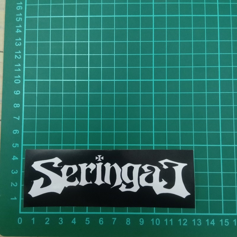 Stiker Musik  Sticker Band Anti Air Graftac (BEBAS PILIH MOTIF)-Band-15