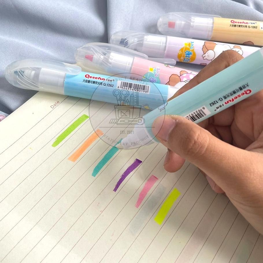 

Hot - STABILO BISA DIHAPUS SATU SISI STABILO GEMOY STABILO LUCU SATU SET ISI 6 PCS STABIL GENDUT ..