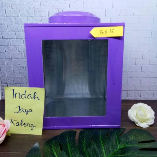 Kaleng Krupuk Mini/ Kaleng Kerupuk Mini/ Toples Kecil uk 13x15cm