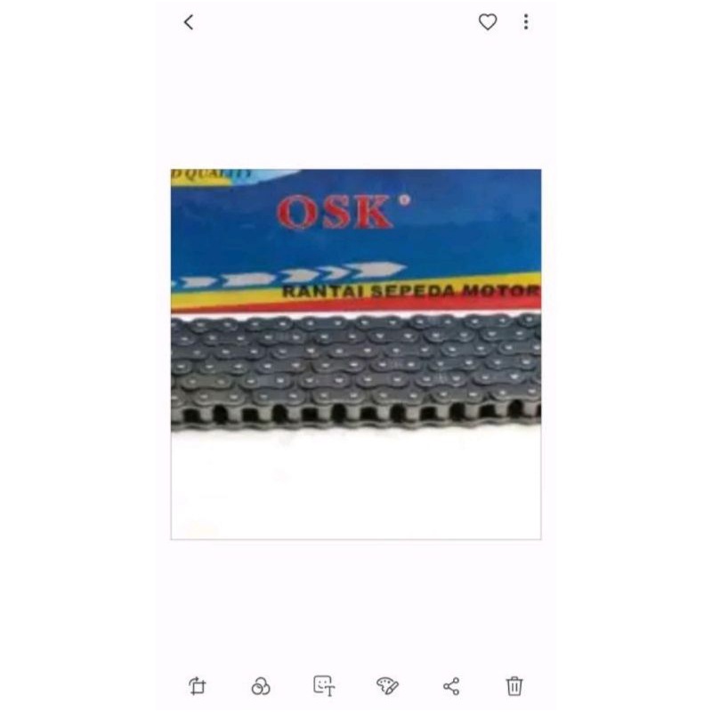 RANTAI RODA MOTOR OSK 428-110/428-112