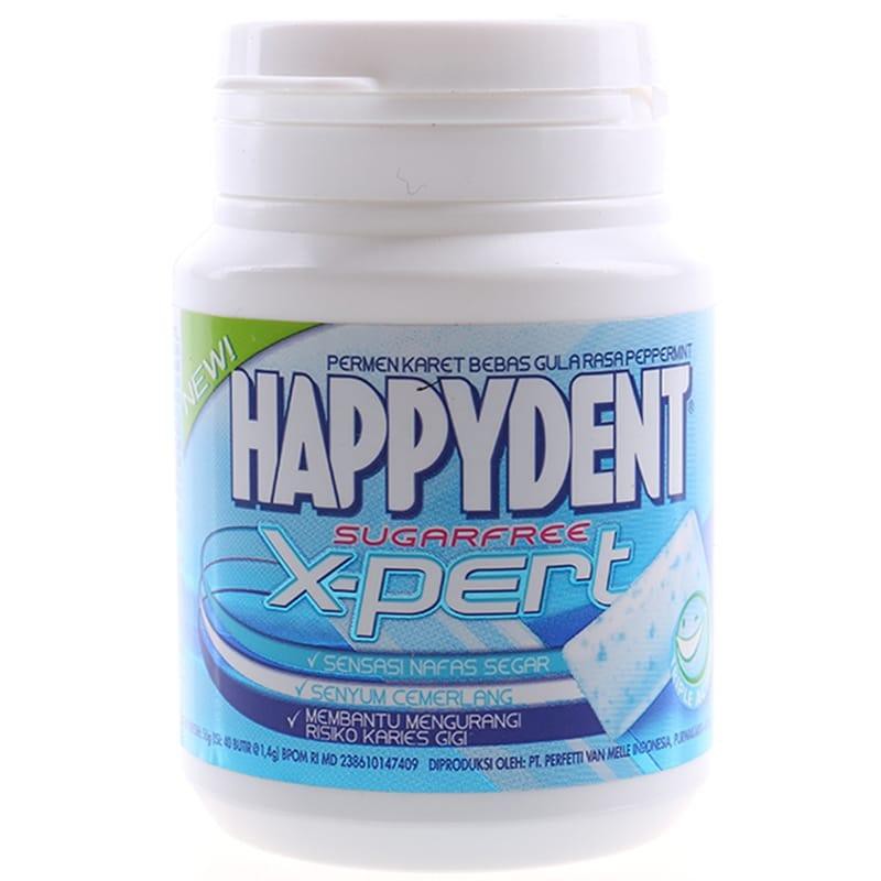 

HAPPYDENT X-PERT PEPPERMINT BOTOL 56GR