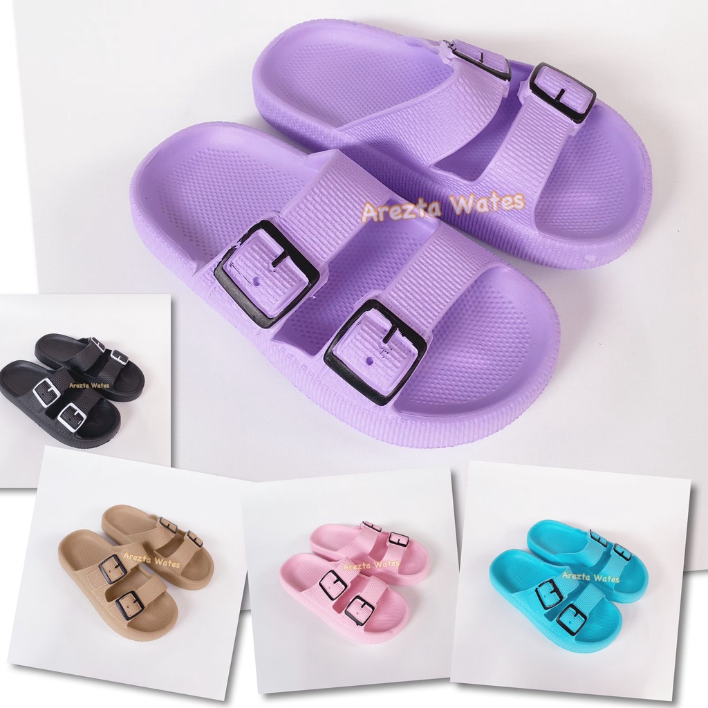 Sandal selop karet slip on wanita dulux 391B