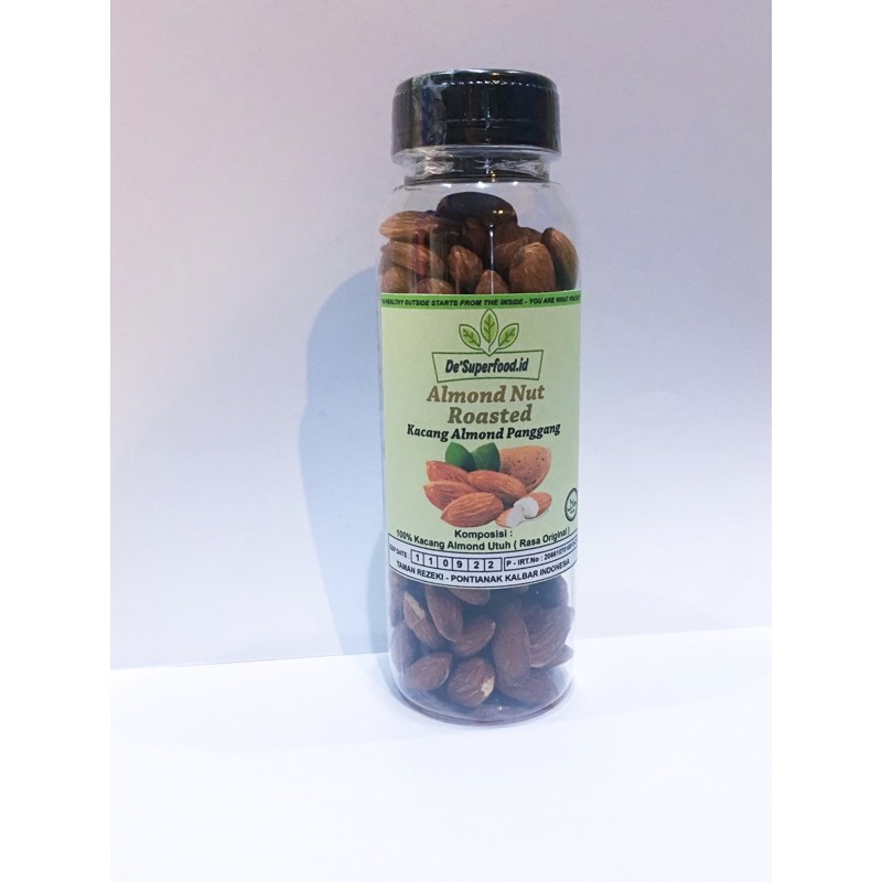 

almond panggang roasted almond kacang almond siap dimakan