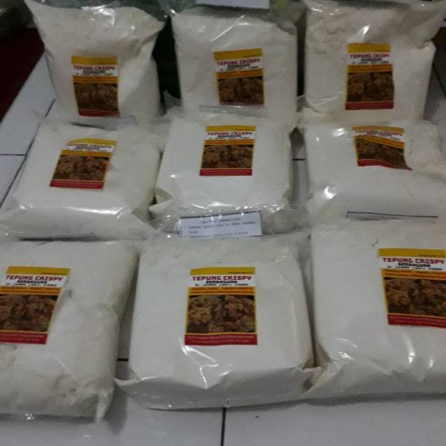 

Tepung crispy anti gagal