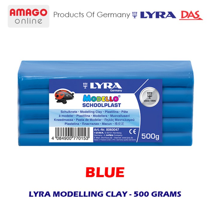 LYRA MODELLING CLAY - BLUE - 500 GRAM - 8060047