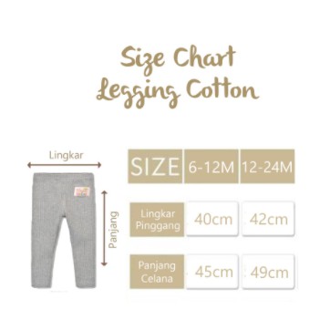 Royale Bebe - Celana Legging (Cotton Legging) / Cherrybabykidsshop