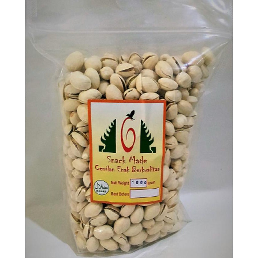 

ENAK Kacang Pistachio 1 kilogram BANYAK RASA