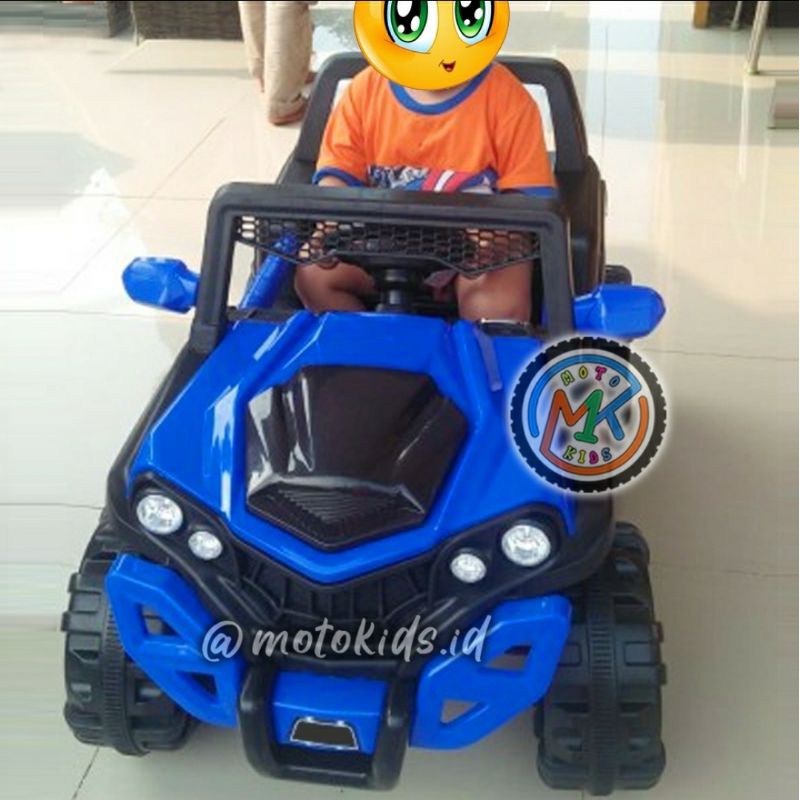 Mobil Aki Anak Murah JEEP A6500 UK 720 Mobilan JEEP Aki Anak MOTOKIDS MO KIDZ UNIKID