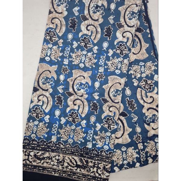 Batik Jambi AL-FATH Dasar Cap 2M Bahan Katun