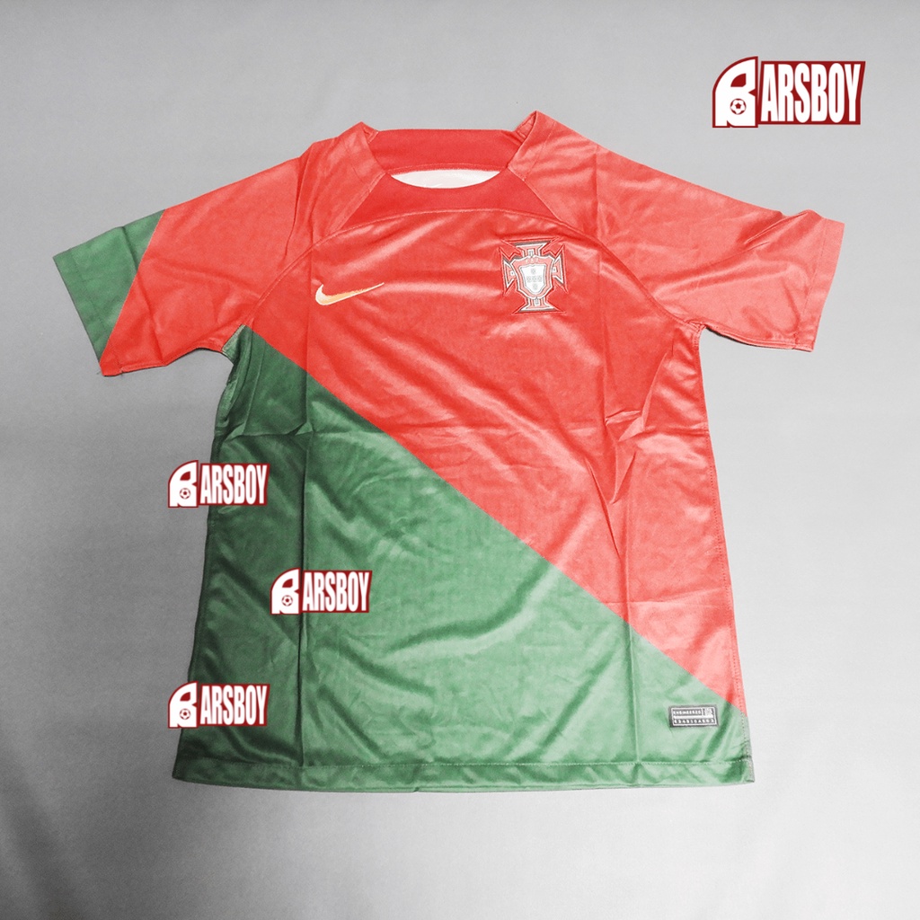 Kaos Baju Jersey Bola Portugal Home 2022 2023 Premium Import