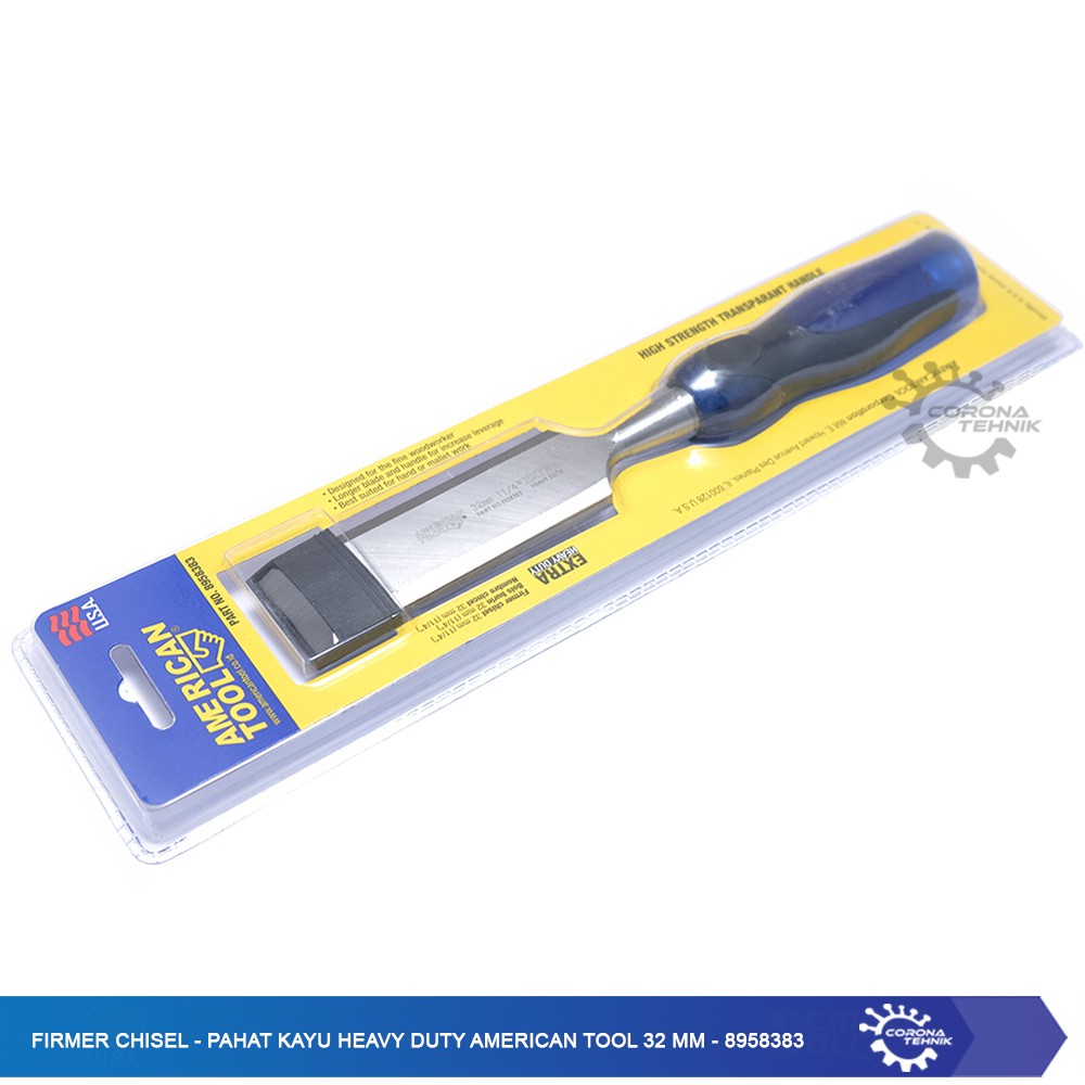 Firmer Chisel - Pahat Kayu Heavy Duty American Tool 32 mm - 8958383