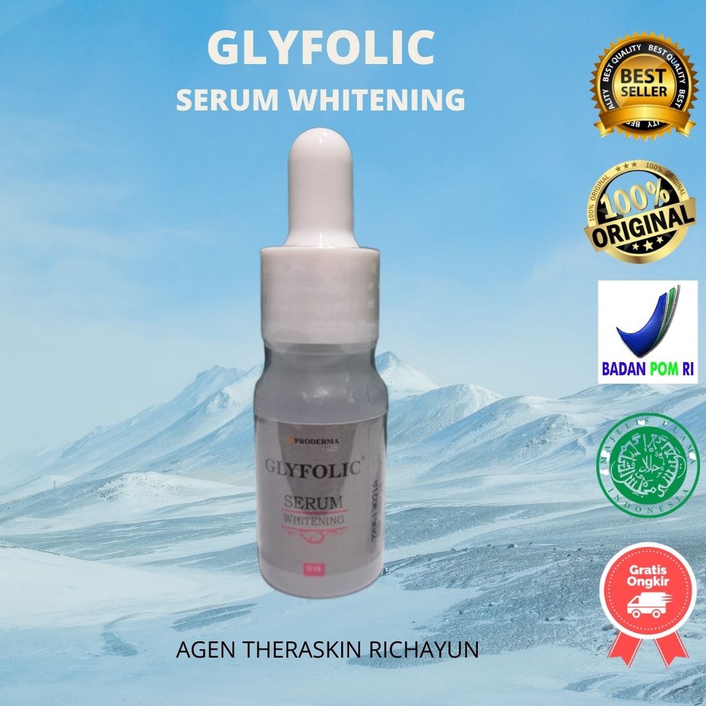 glyfolic serum whitening #serum pencerah