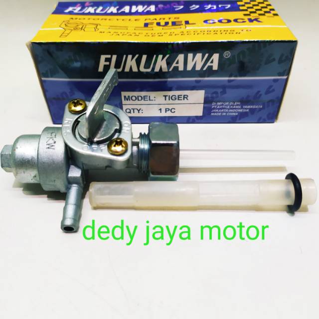 Kran bensin tiger, mega pro monoshok fukukawa genuine parts berkualitas terjamin