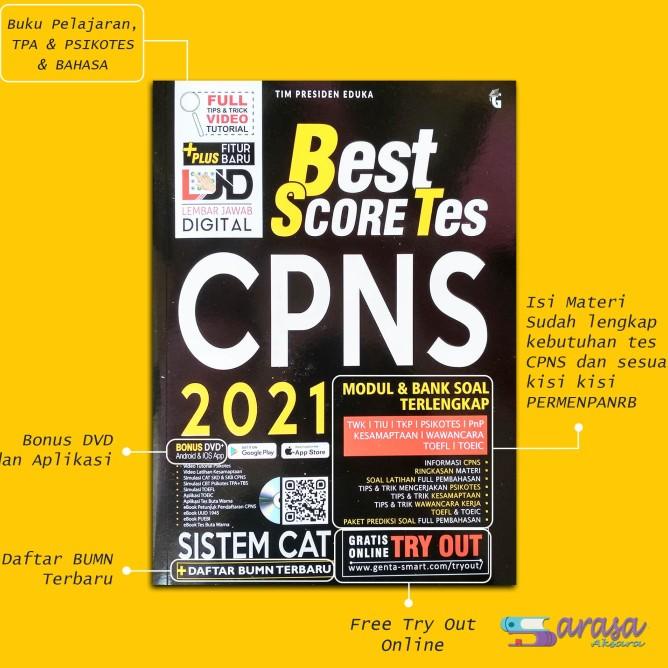Buku Cpns 2021 Best Score Tes Cpns 2021 Sistem Cat