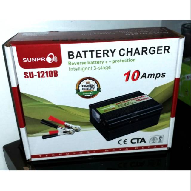 CHARGER AKI SUNPRO SU-1210 AMPS ( 10 AMPS )