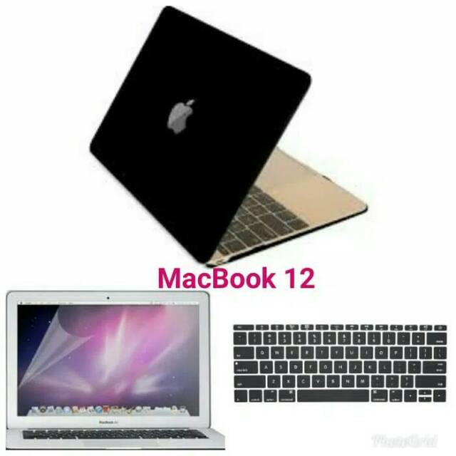 Paket Case Skin Keyboard Screen Macbook 12 Inch