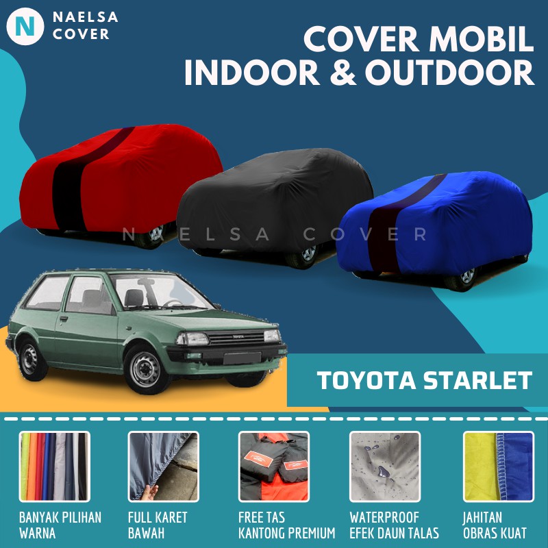 Cover Mobil / Sarung Mobil Starlet Mantel Selimut Mobil Toyota Starlet