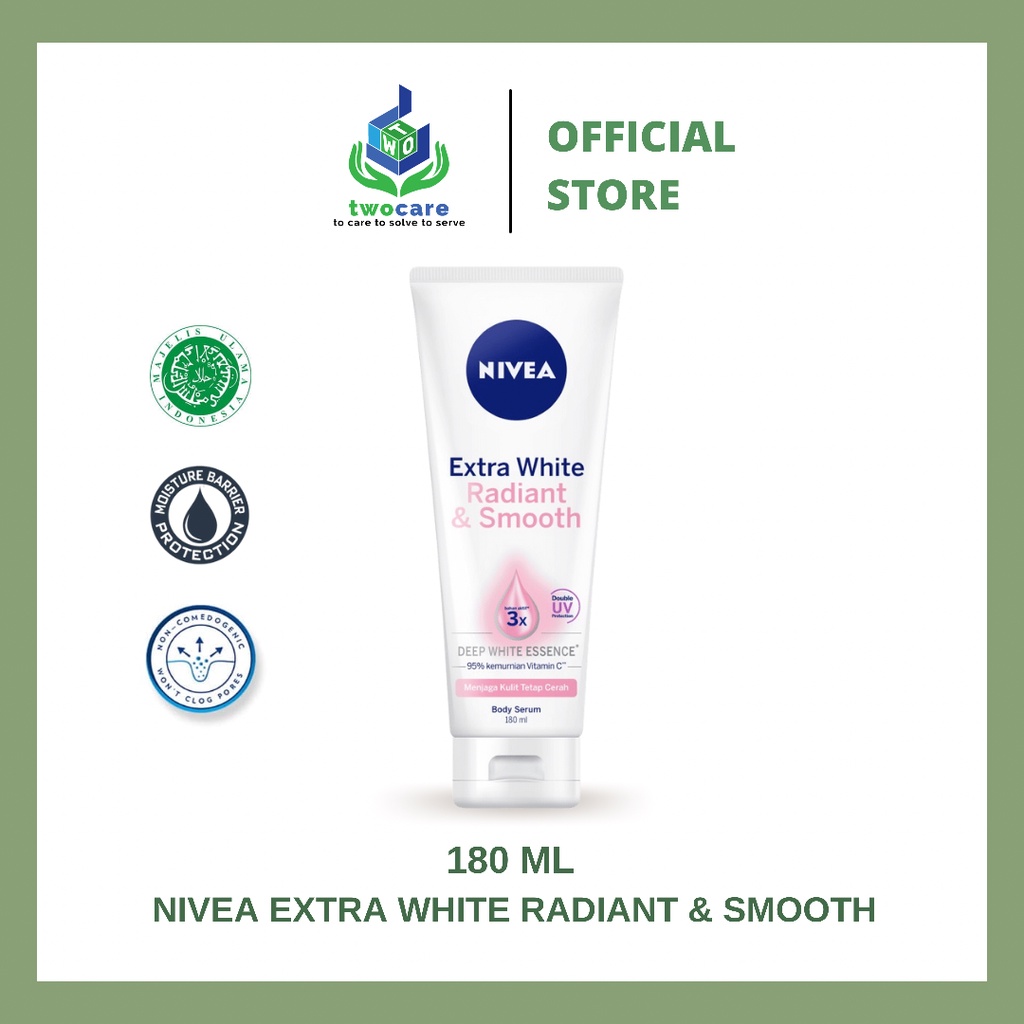 NIVEA Extra White Radiant &amp; Smooth Serum 180ml