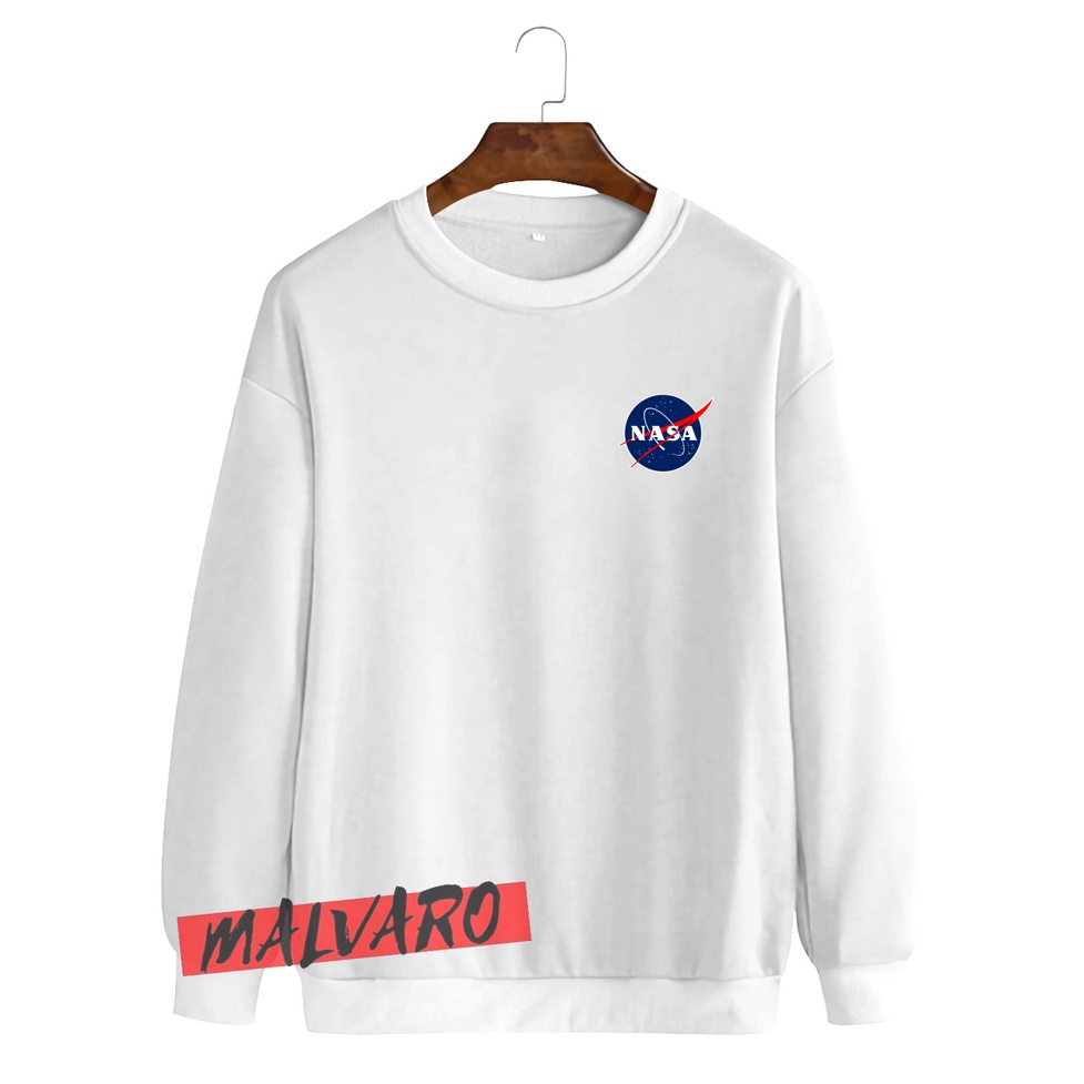 MALVARO-Sweater Crewneck / Crewneck Pria Wanita MV-19