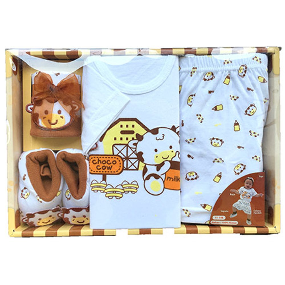 Kado Bayi Kado Lengkap / KIDDY SET COKLAT / Kiddy Baby Set / PAKET PERLENGKAPAN BAYI