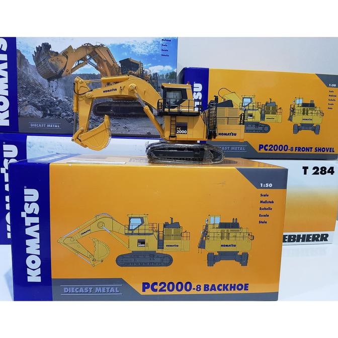 Jual Diecast Miniatur Alat Berat Komatsu Pc00 8 Backhoe 1 50 Indonesia Shopee Indonesia