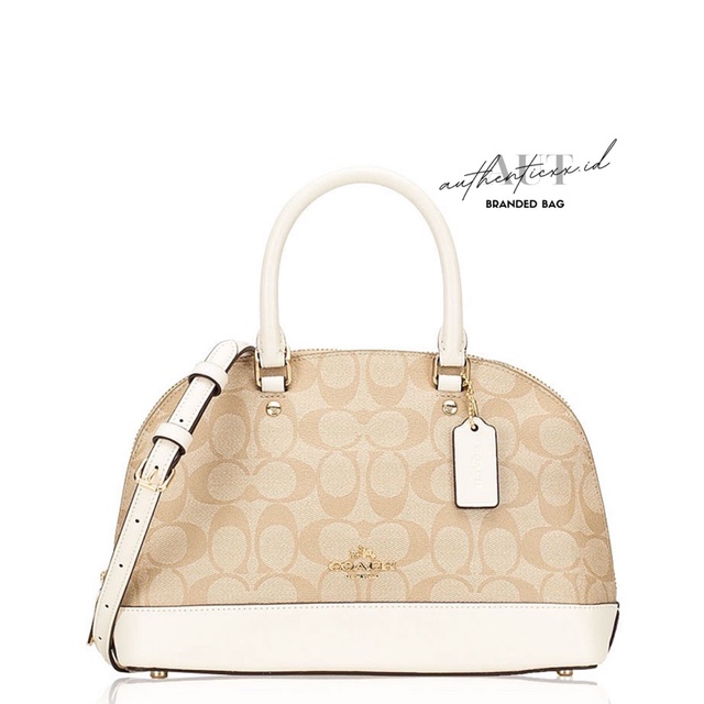 CH MINI SIERRA IN SIGNATURE LIGHT KHAKI CHALK - F27583