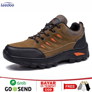 Leedoo Sepatu Hiking Gunung Pria Tahan Air Outdoor Shoes SP101-A