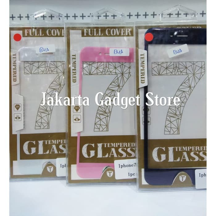 Temper Glass Glitter Full For Iphone 6 dan 6 Plus