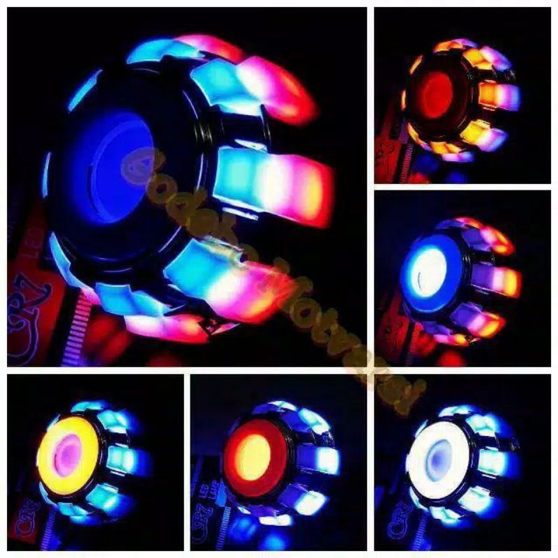 Lampu STOP PROJIE REM BELAKANG MODEL UBUR UBUR MIO , SCOOPY , BEAT , NMAX , SATRIA FU DLL / LAMPU RE