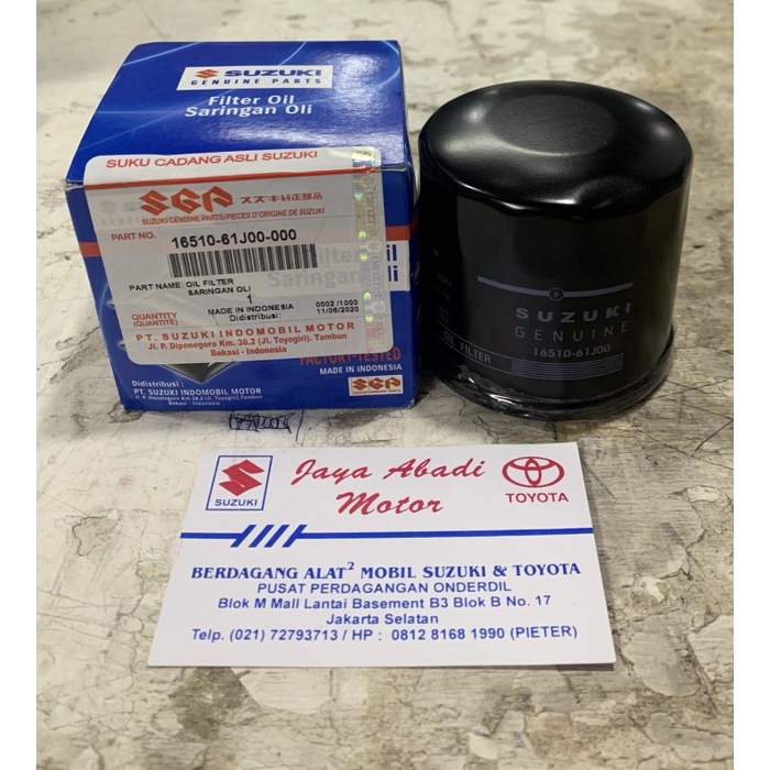 Filter oli apv ertiga all new ertiga original SGP