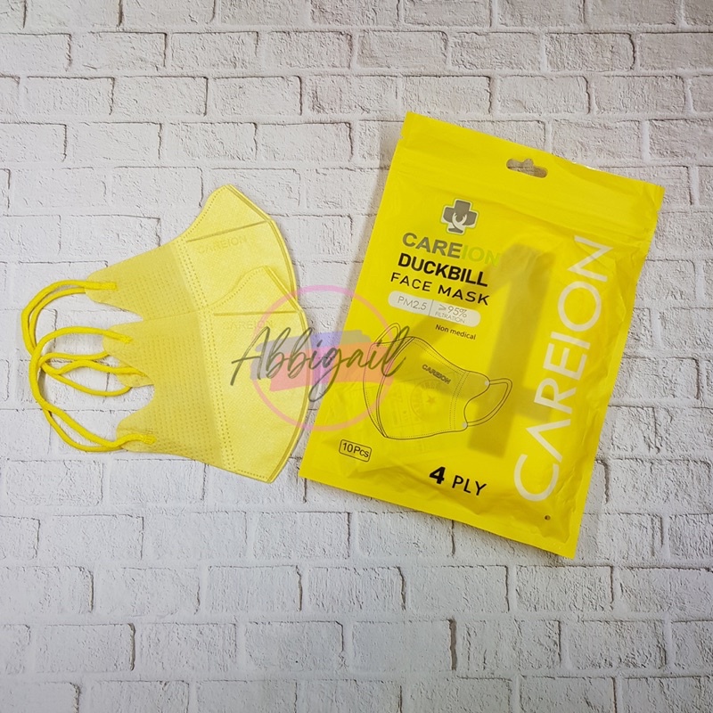 𝘈𝘉𝘎✰ Masker Duckbill Careion Premium 4PLY 1Pack isi 10 Pcs Dewasa Warna warni / Face Mask Duck Bill Earloop / Duckbill Careion 4 PLY Medis Garis model Sensi Warna Warni / Masker Duckbill Tebal 4 Lapis 1060