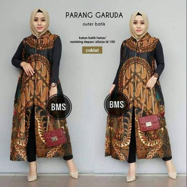 ATASAN OUTER PANJANG BATIK PRINTING