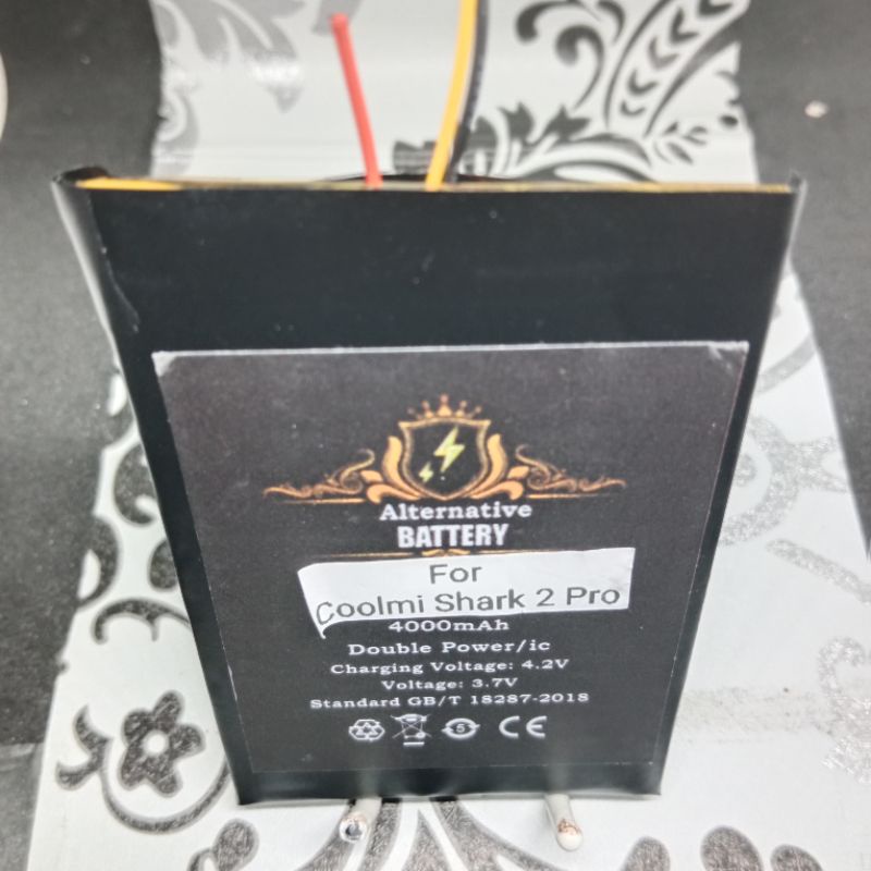 Batrai COOLME Shark 2 pro Alternatif Batre Coolmi Modif Baterai Persamaan