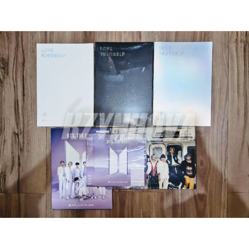BTS The Best Japan Album + BTS LOVE YOURSELF ALBUM LY TEAR HER ANSWER (SEALED)