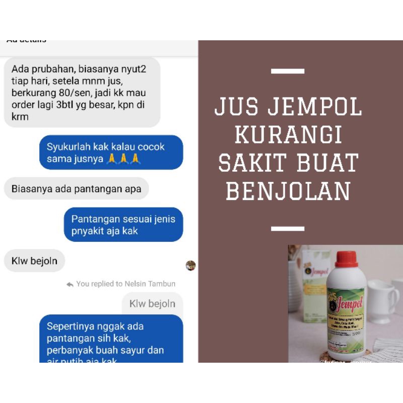 jus jempol eko 500 ml herbal jus bawang ekonomis kolesterol asam urat diabetes hipertensi kesemutan kram sakit pinggang sulit tidur sakit kepaa migren vertigo asam lambung maag turunkan berat badan dan jaga kesehatan. COD. Harga termurah seshopee-6