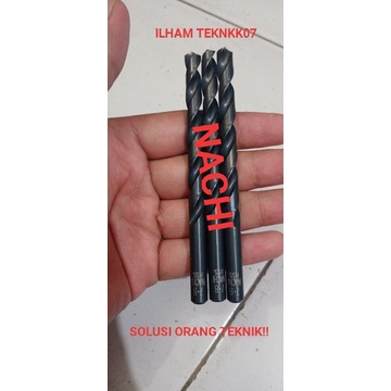 MATA BOR 7.8mm NACHI DRILL NACHI ALAT BOR NACHI BOR BARU NACHI ALAT BUBUT