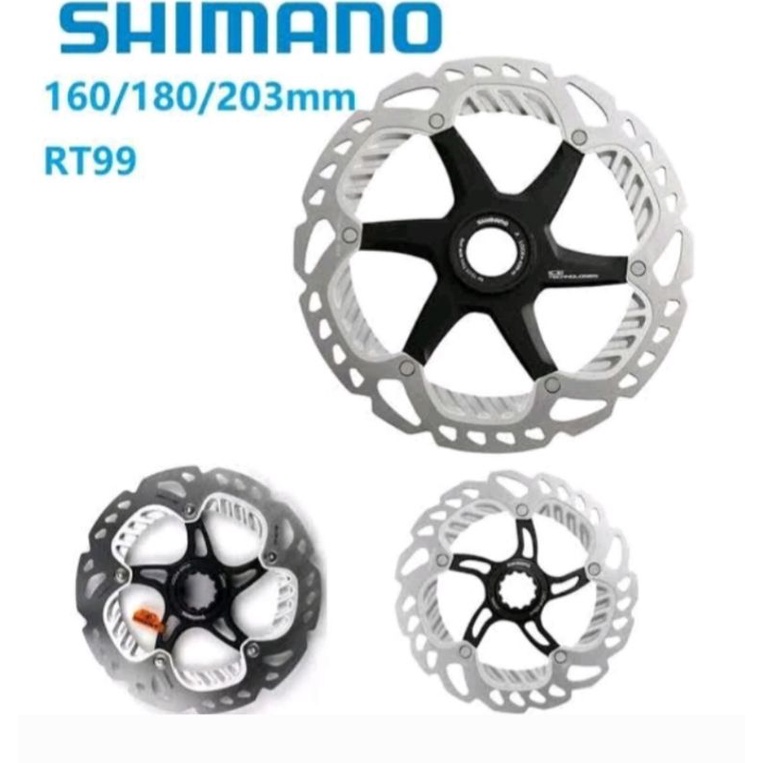 ROTOR SHIMANO SAINT XTR SM-RT99 CONTERLOCK 203mm 8 INCH ICE TECH FREEZ