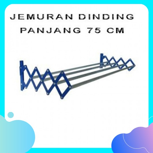 Jemuran Dinding Alumunium | Jemuran Lipat Praktis