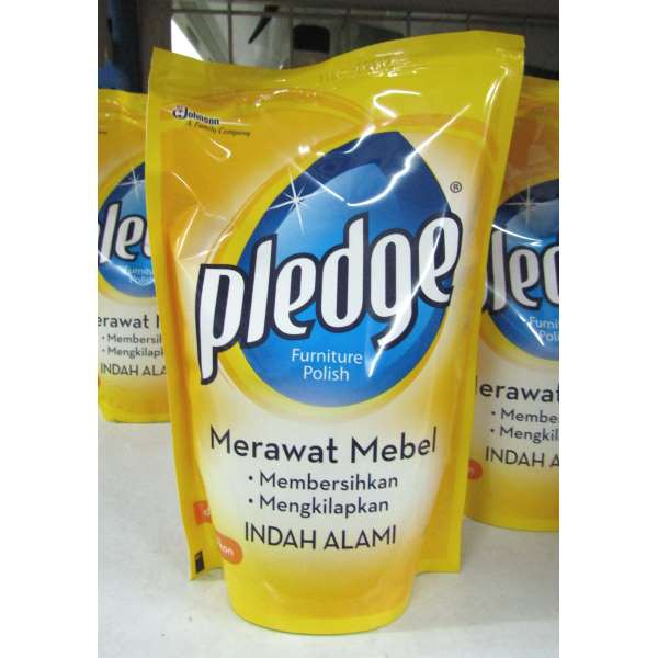 pledge isi ulang 450ml lemon pledge furniture polish