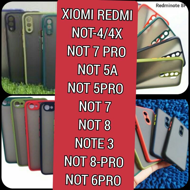 my choice aero tipe siomi redmi not 4/4x/not 5a/not 5pro/not 7/not 8/not 8pro/not 6