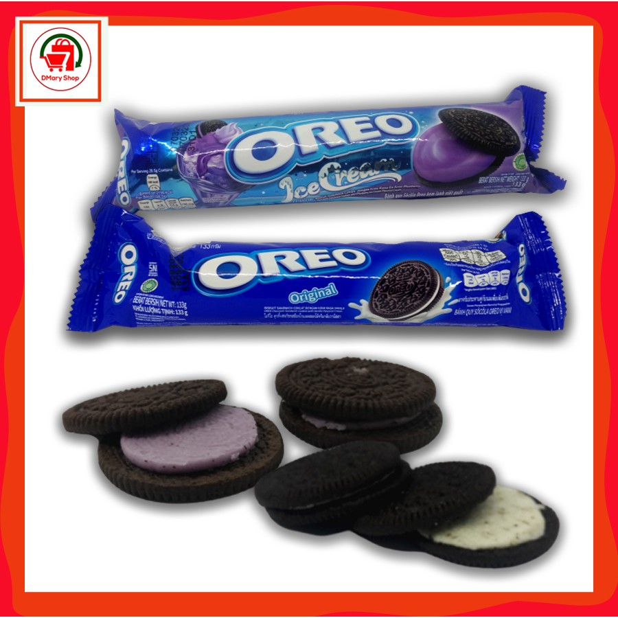 

Oreo Biskuit Sandwich All Varian 133Gram