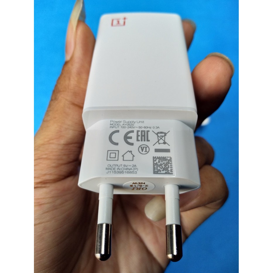 Charger ONE PLUS Original 100% Output 2A Micro USB