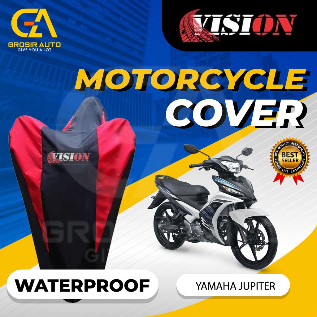 Sarung Motor JUPITER Anti air Vision / Cover Selimut Penutup Sarung Mantel Motor Vision