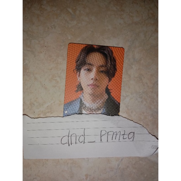 PHOTOCARD TAEHYUNG VER CREAM