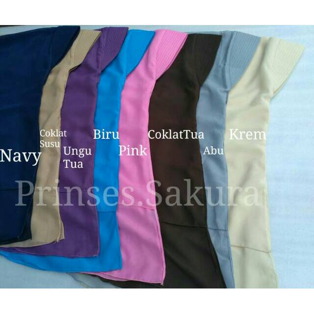 KHIMAR SERUT ZANITA 2 layer