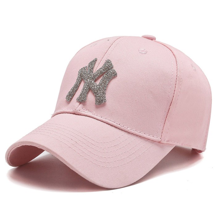 Topi Baseball Best Seller Gaya Korea Elegan Lembut Terbaik Hits F4I9 Wanita Cream Vintage Ori Unisex