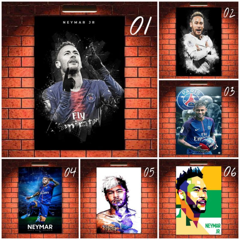 Poster dinding neymar jr size A3+