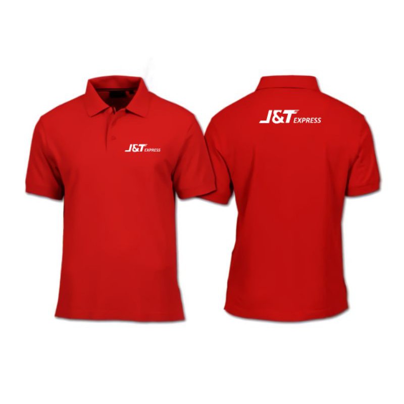 Kaos Polo JNT | Baju Official JNT | Kaos Kerja JNT Size S-2XL