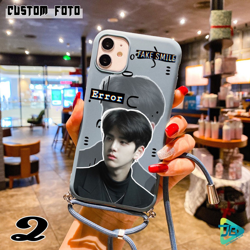 Softcase Custom Slingcase Tali Lanyard Candy Custom Oppo F1s A59 A31 A8 A81 JB3205