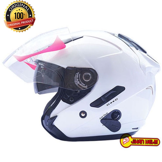 HELM / KYT / HELM KYT / KYT GALAXY / HELM KYT GALAXY WHITE TERMURAH-2